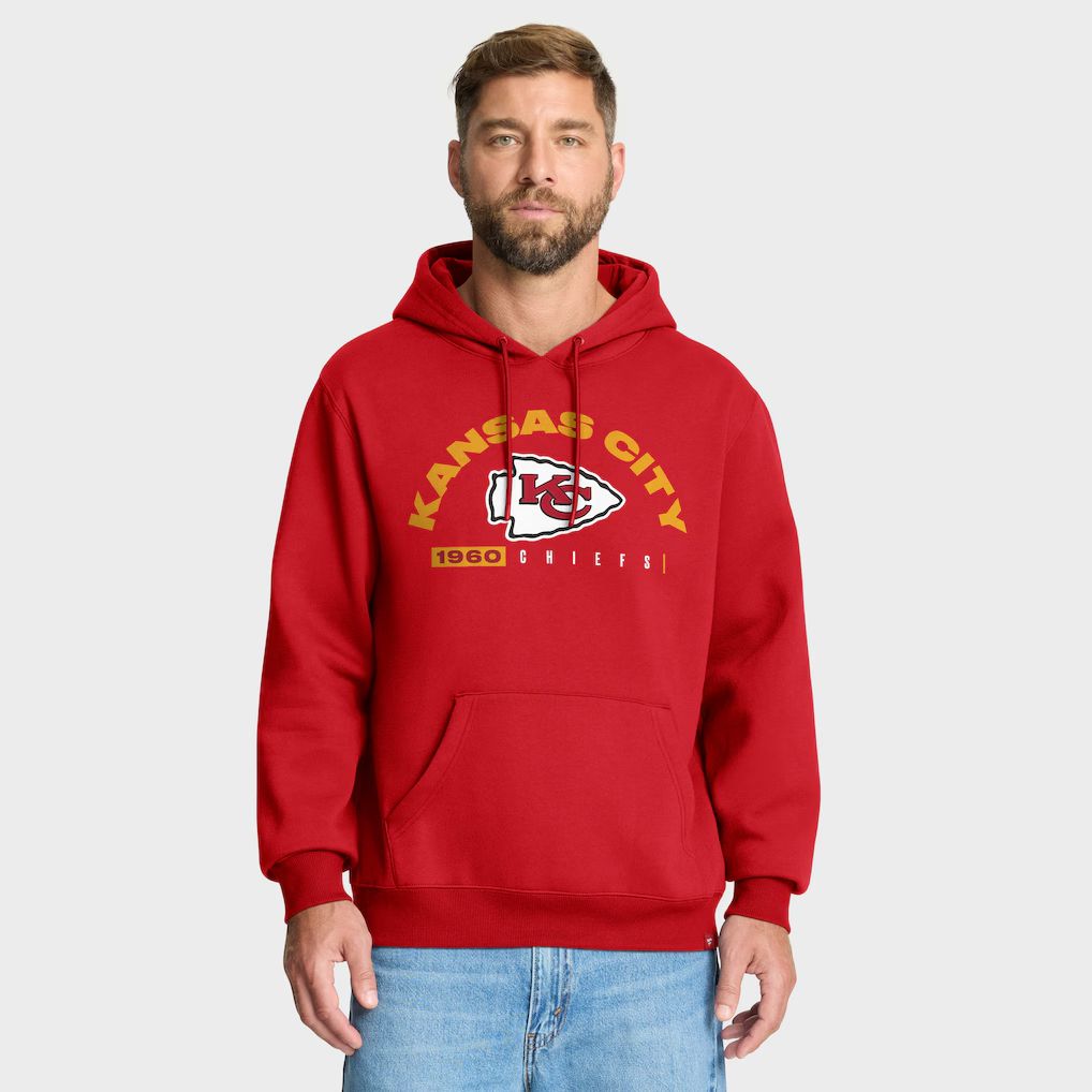Men 2026 NFL Kansas City Chiefs red Hoodie hooded style 02->kansas city chiefs->NFL Jersey